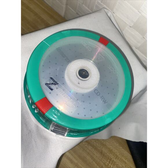 Memorex CD-RW 25 Pack Recordable RewrItable 80 min 700 MB 4x Multi-Speed - NEW - Picture 4 of 5